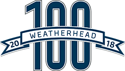 weatherhead 100 badge